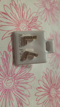 Load image into Gallery viewer, Letter stud earings