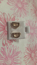 Load image into Gallery viewer, Letter stud earings