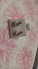 Load image into Gallery viewer, Letter stud earings