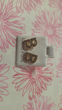 Load image into Gallery viewer, Letter stud earings