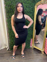 Load image into Gallery viewer, Black Simply dress
