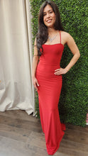 Load image into Gallery viewer, Little Mermaid Red Dress
